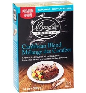 Bradley Røykebriketter av Caribbean Blend 48-pack