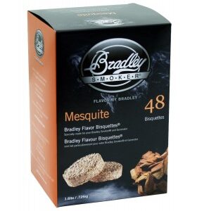 Bradley Røykebriketter av Mesquite 48-pack