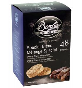 Bradley Røykebriketter av Special Blend 48-pack