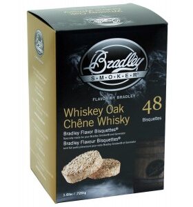Bradley Røykebriketter av Whiskey Eik 48-pack