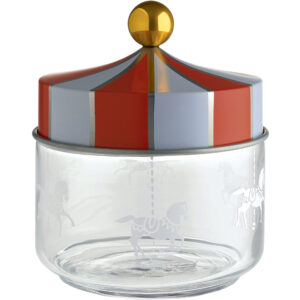 Alessi Circus Glasskrukke med Hermetisk Lokk 50 cl