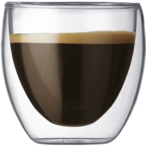 Bodum PAVINA Dobbeltvegget espressoglass, 0,08 l - 2 stk.