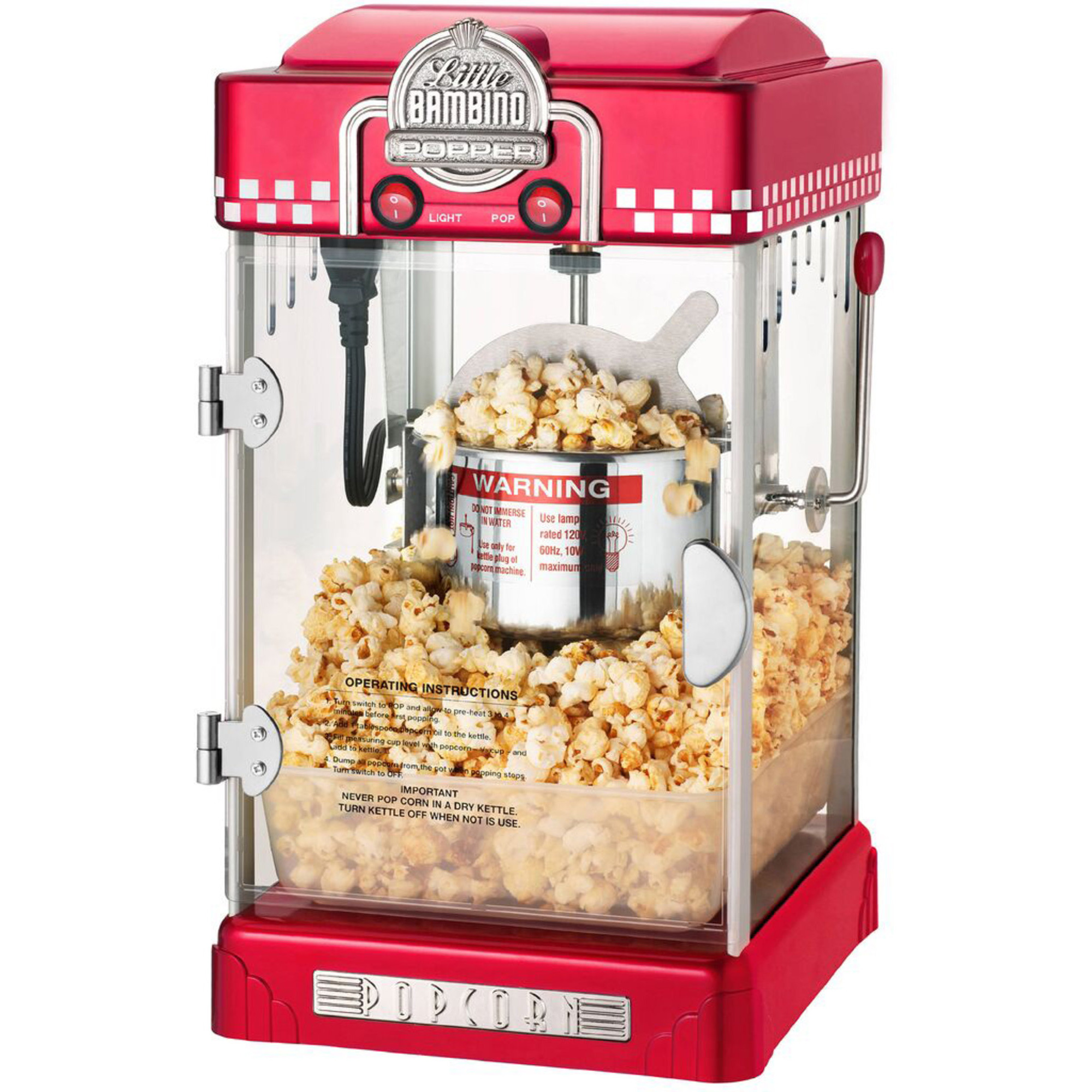 Great Northern Popcornmaskin Little Bambino 2-3 liter