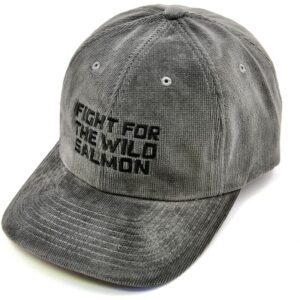 Frödin Wild Salmon Corduroy Hat Cool Grey