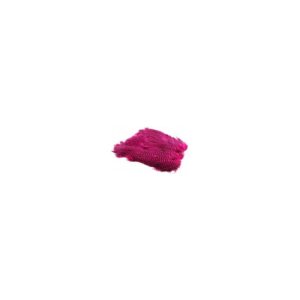 Softhackle patch Grizzly Fluo Pink