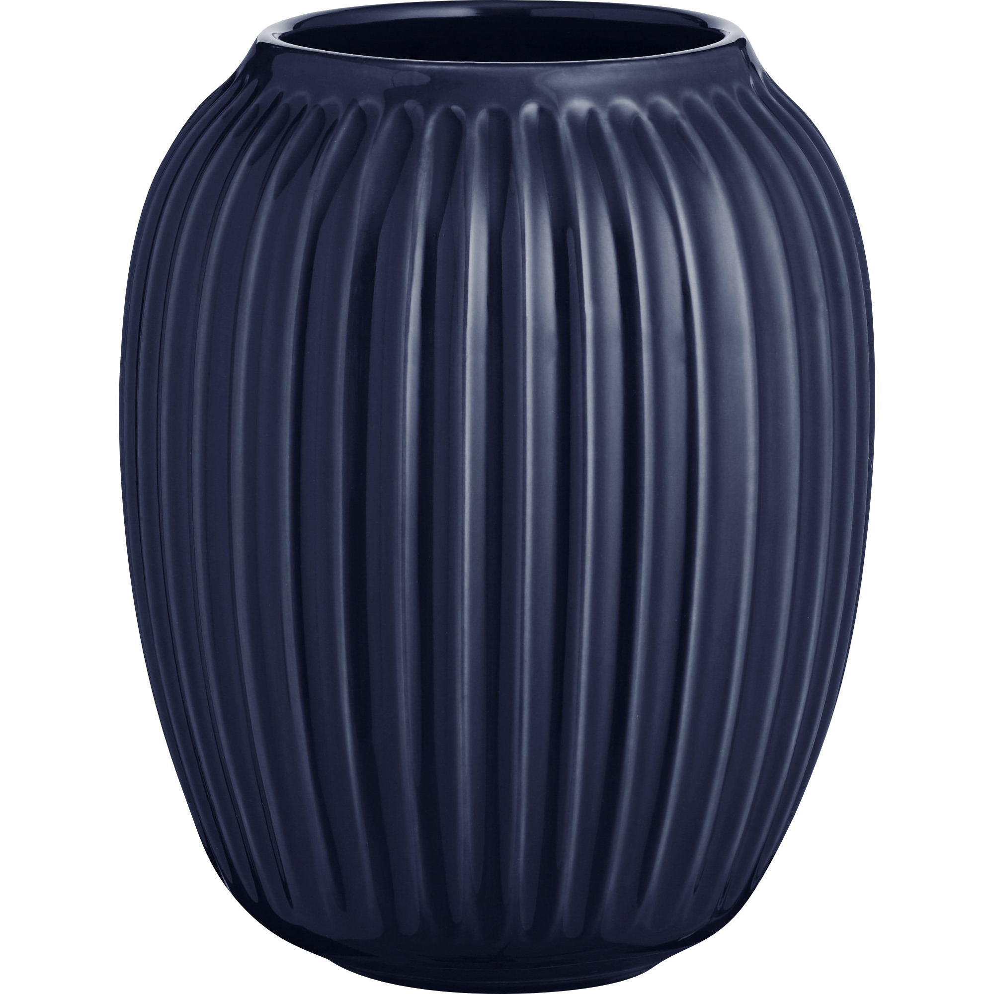 Kähler Hammershøi Vase 20 cm Indigo