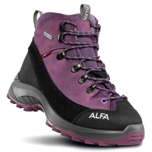 Alfa Kratt Jr GTX 28 Purple Lett fjellstøvel for barn