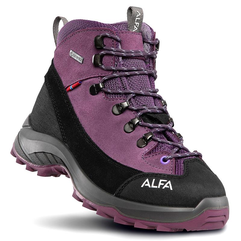 Alfa Kratt Jr GTX 30 Purple Lett fjellstøvel for barn