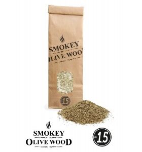 Røykemel av Oliventre Nº1.5 for Røykpistol - Smokey Olive Wood