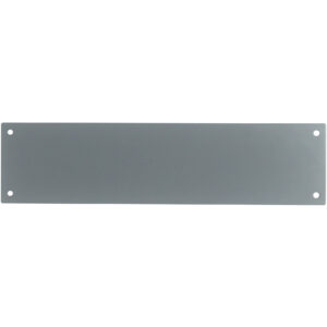 Design Letters Mounting Plate til Aluminium bokstaver og siffer 70 x 280 mm, Grå