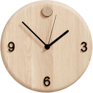 Andersen Furniture Wood Time Klokke 22 cm Eik Oak