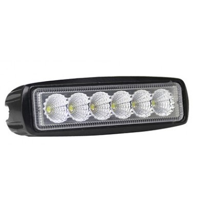 LEDlife 18W LED arbeidslys/ekstralys - Bil, lastebil, traktor, trailer, utrykningskjøretøyer, IP67 vanntett, 10-36V
