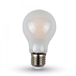 LEDlife 4W LED pære - Karbon filamenter, dimbar, mattert, A60, E27 - Dimbar : Dimbar, Kulør : Varm