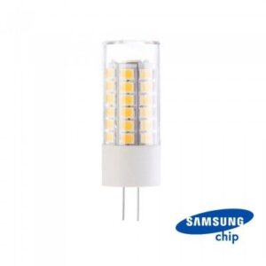 V-Tac 3,2W LED pære - Samsung LED chip, 12V, G4 - Dimbar : Ikke dimbar, Kulør : Nøytral