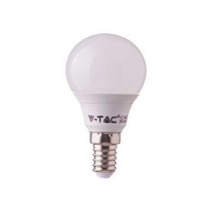 V-Tac 3W LED pære - P45, E14 - Dimbar : Ikke dimbar, Kulør : Varm