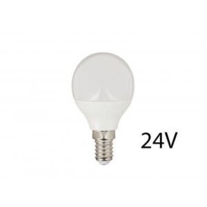 2W LED pære - P45, E14, 24V - Dimbar : Ikke dimbar, Kulør : Varm
