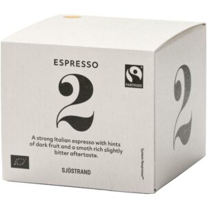 Sjöstrand N°2 Espresso Kapsler, 10-pack