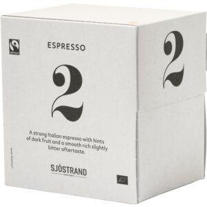 Sjöstrand N°2 Espresso Kapsler, 100-pack