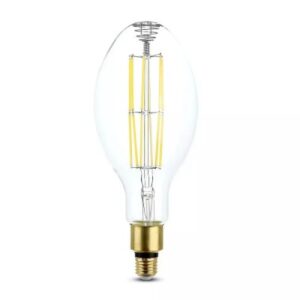V-Tac 24W LED pære - Karbon filamenter, 160lm/W, ED120, E27 - Dimbar : Ikke dimbar, Kulør : Nøytral