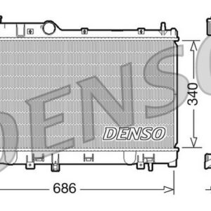 Radiator DENSO DRM36007