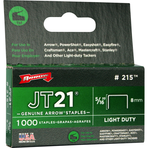 Arrow stifter 8mm JT21 5/16