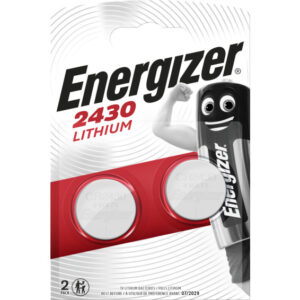 Batteri CR2430 Lithium 3V 2-pakning ENERGIZER Energizer
