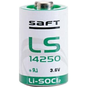 Batteri LS-14250 Lithium 3,6V 1/2AA SAFT Saft