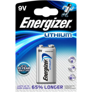 Batteri Ultimate Lithium 9v 1pk Energizer