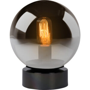 Lucide Jorit Bordlampe E27 24.5cm Sort/Glass