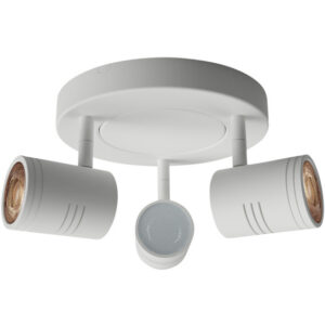Q-Light Triplo taklampe hvit 3X5W LED