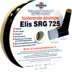 Strømpe 10mm Sort SRG725 Elis Elektro