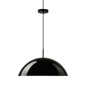 acrylic cupola pendant lamp black