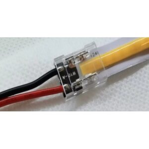 Fleksibel hunn plugg - Til COB LED strips 8 mm, 12V / 24V