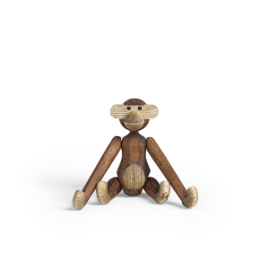 Kay Bojesen Miniatyr Ape Teak & Limbatre 9,5 cm